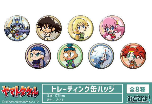 『ヤマトタケル』トレーディング缶バッジ【BOX】